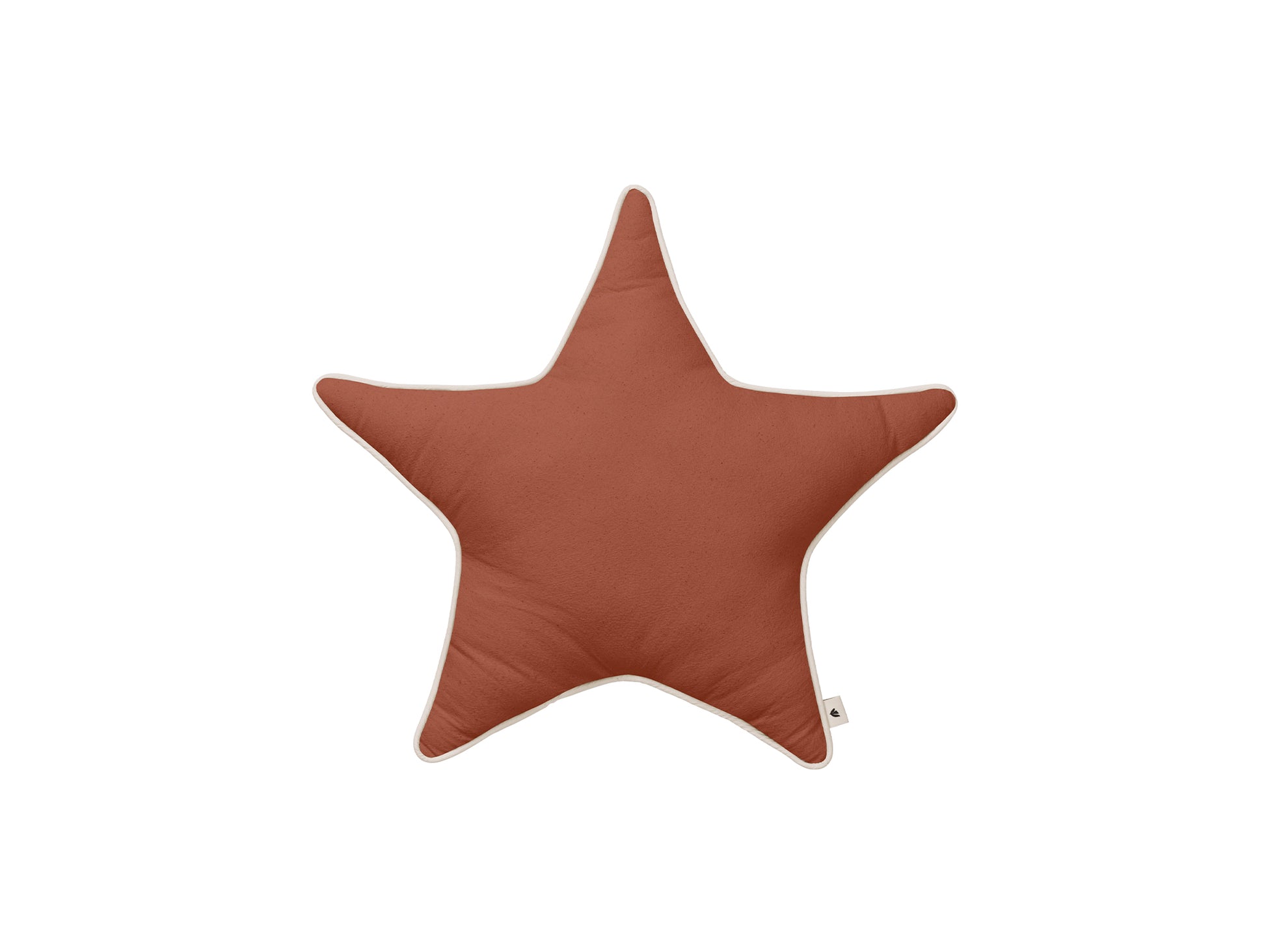 Star Cushion by Ferm Living - Brown Clay