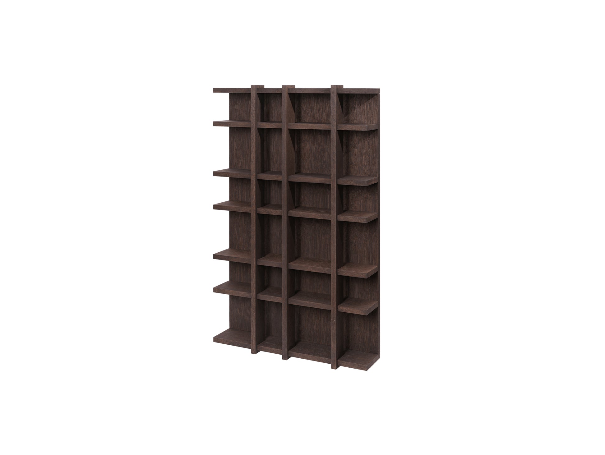 Tilem Shelf by Ferm Living - 4x6 / Dark Stained Oak