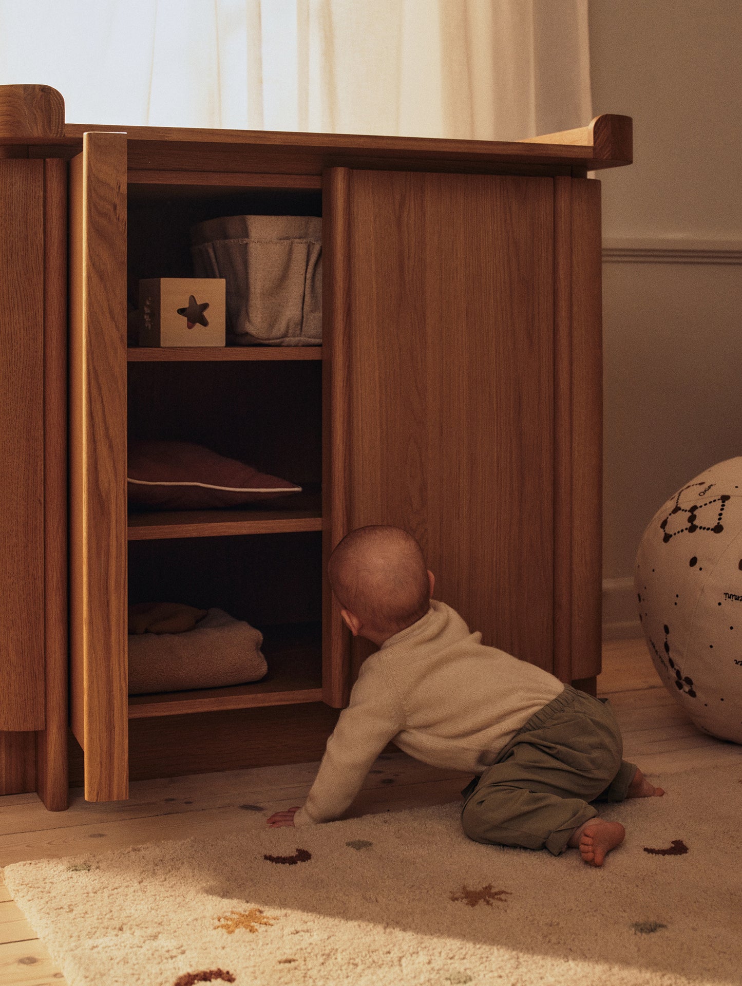 Tilu Dresser with Changing Unit by Ferm Living