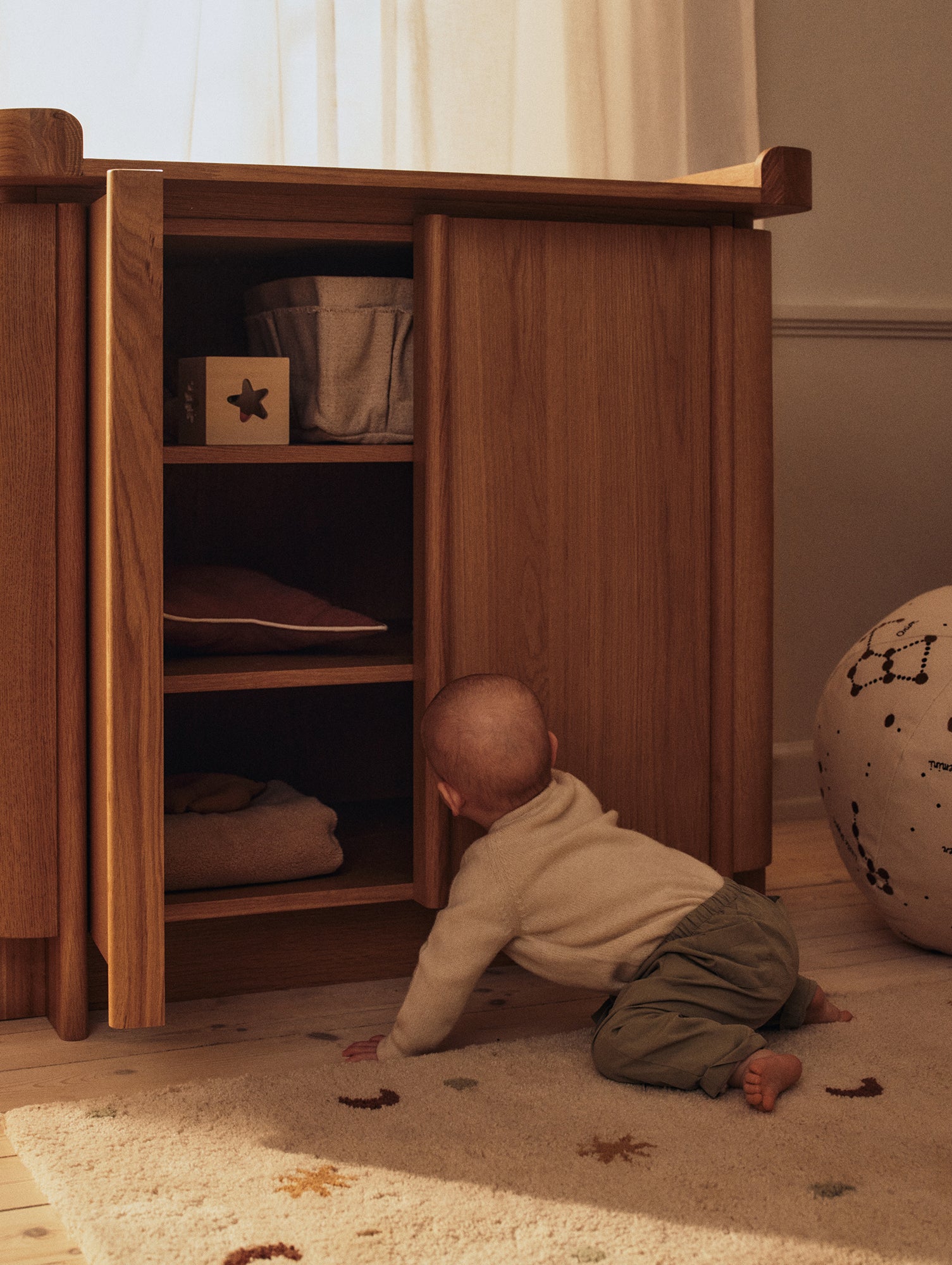 Tilu Dresser with Changing Unit by Ferm Living