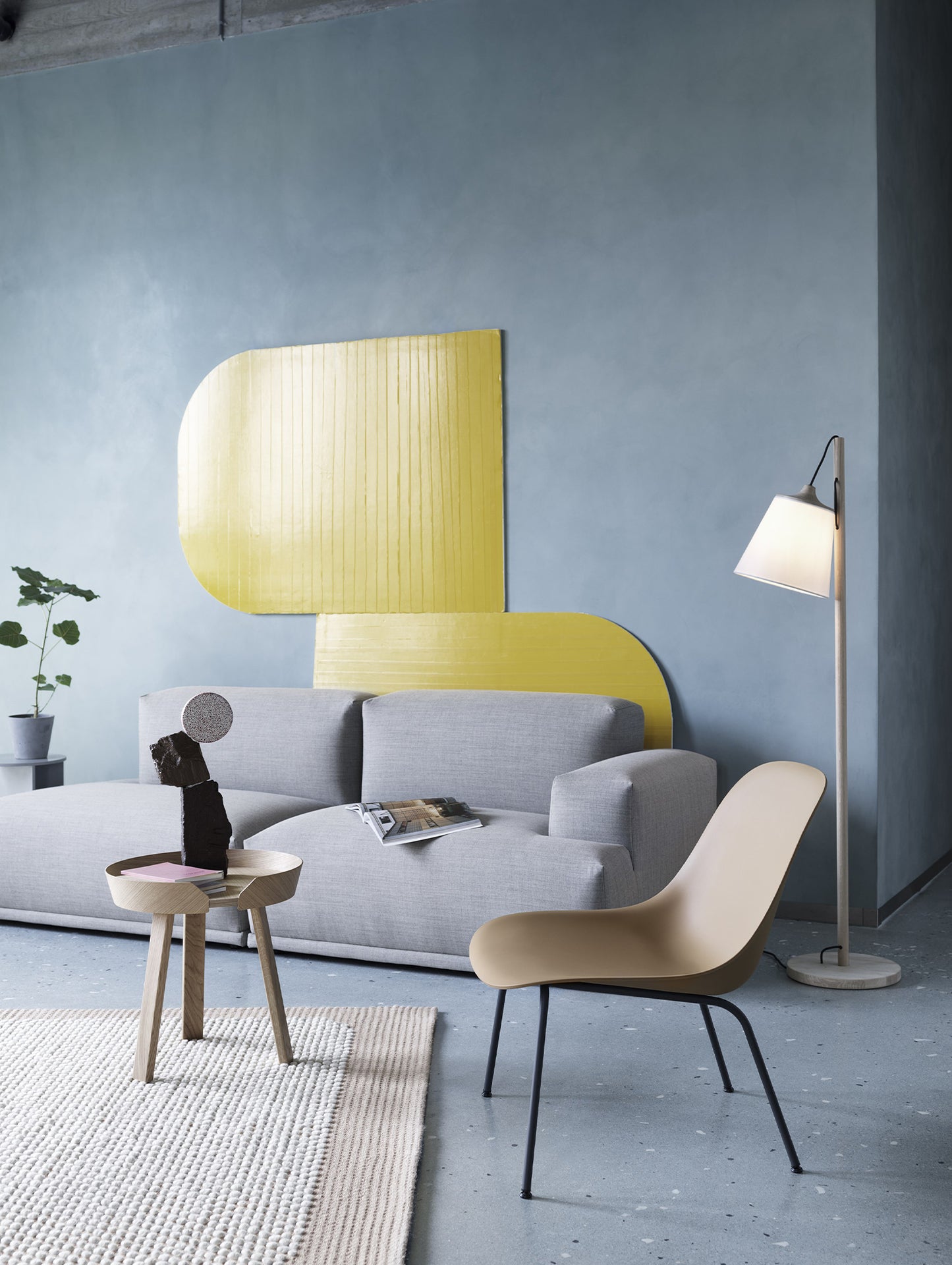 Connect 2-Seater Modular Sofa by Muuto / Configuration 2