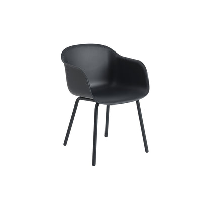 Fiber Outdoor Armchair by Muuto - Anthracite Black 