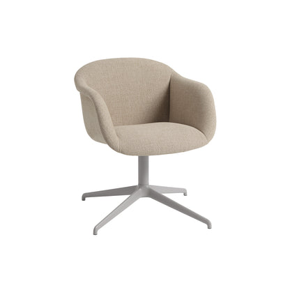 Fiber Soft Armchair with Swivel Base by Muuto - Ecriture 240