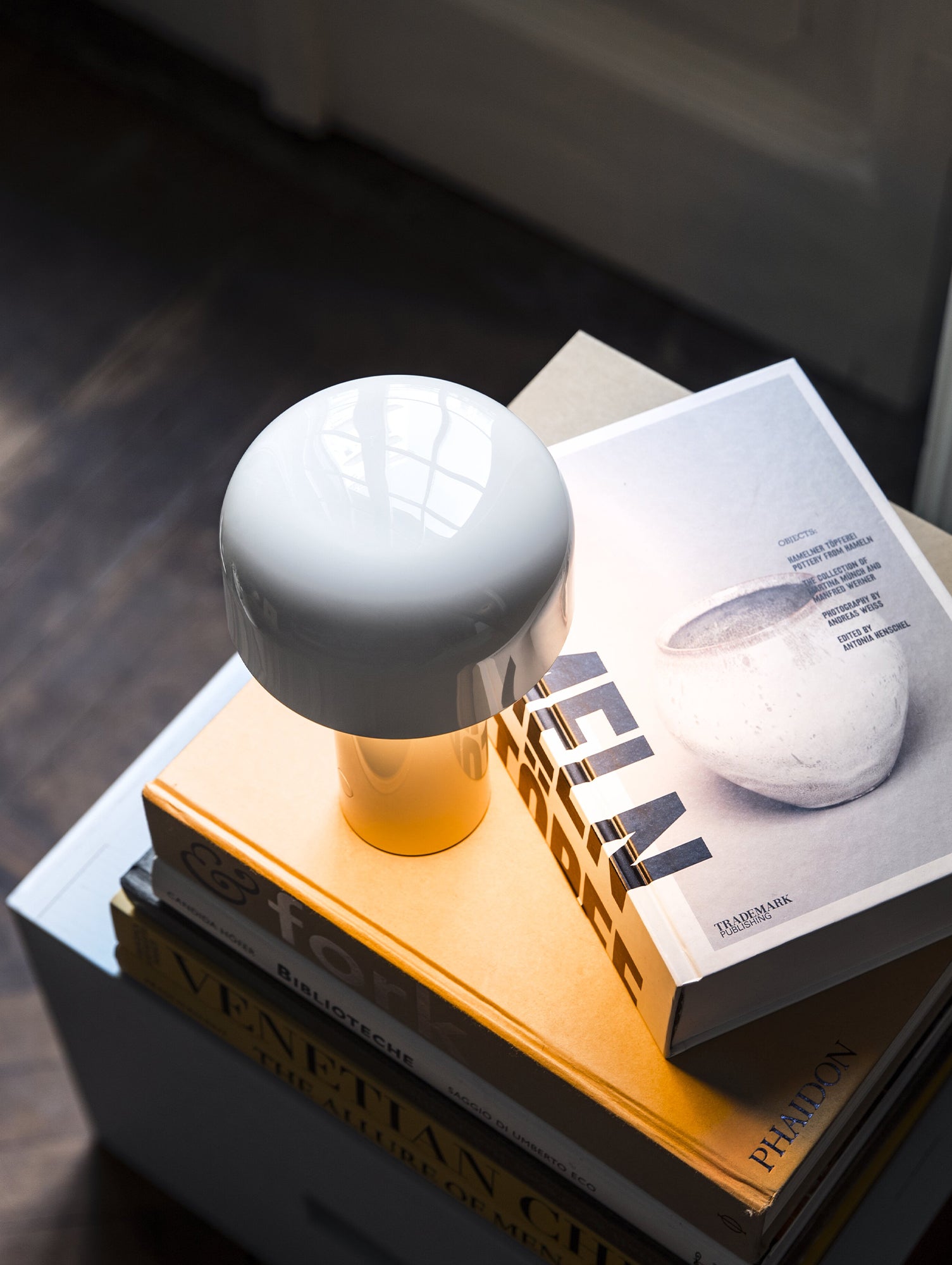 Bellhop Portable Lamp by Flos -  White