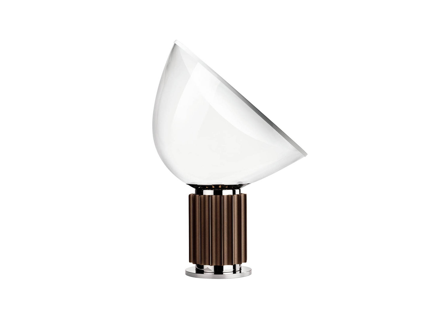 Taccia Table Lamp (PMMA) by Flos - Large / Bronze
