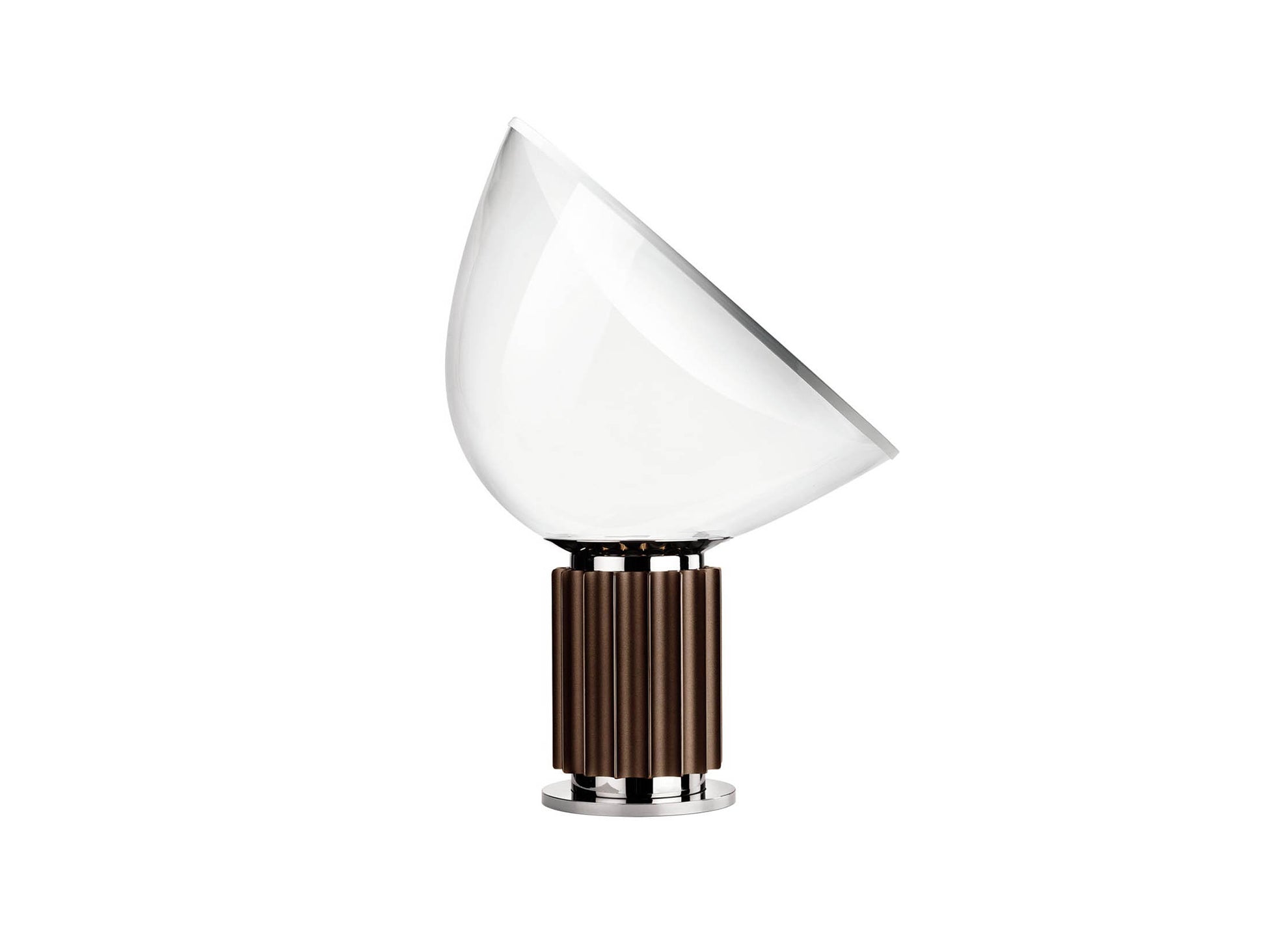 Taccia Table Lamp (PMMA) by Flos - Large / Bronze