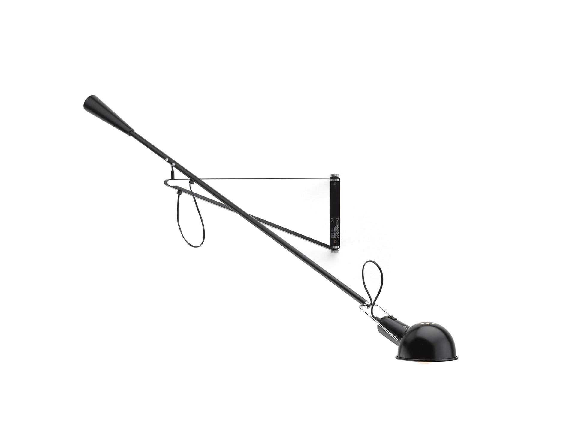 265 Wall Lamp by Flos - Small / Black