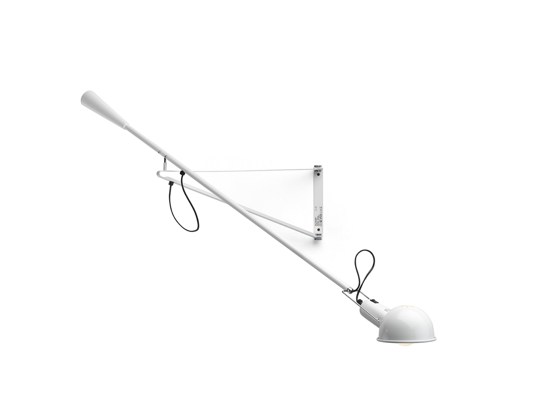 265 Wall Lamp by Flos - Small / White