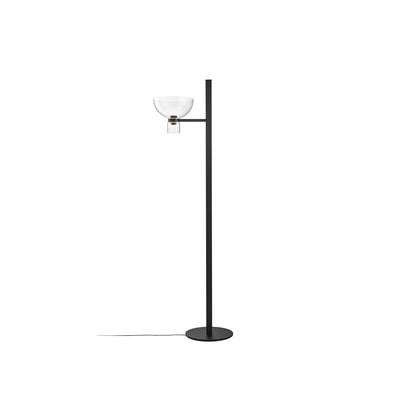 Nocturne Floor 1 Lamp by Flos - Bowl / Black