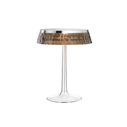 Bon Jour Table Lamp by Flos - Fumée / Chrome
