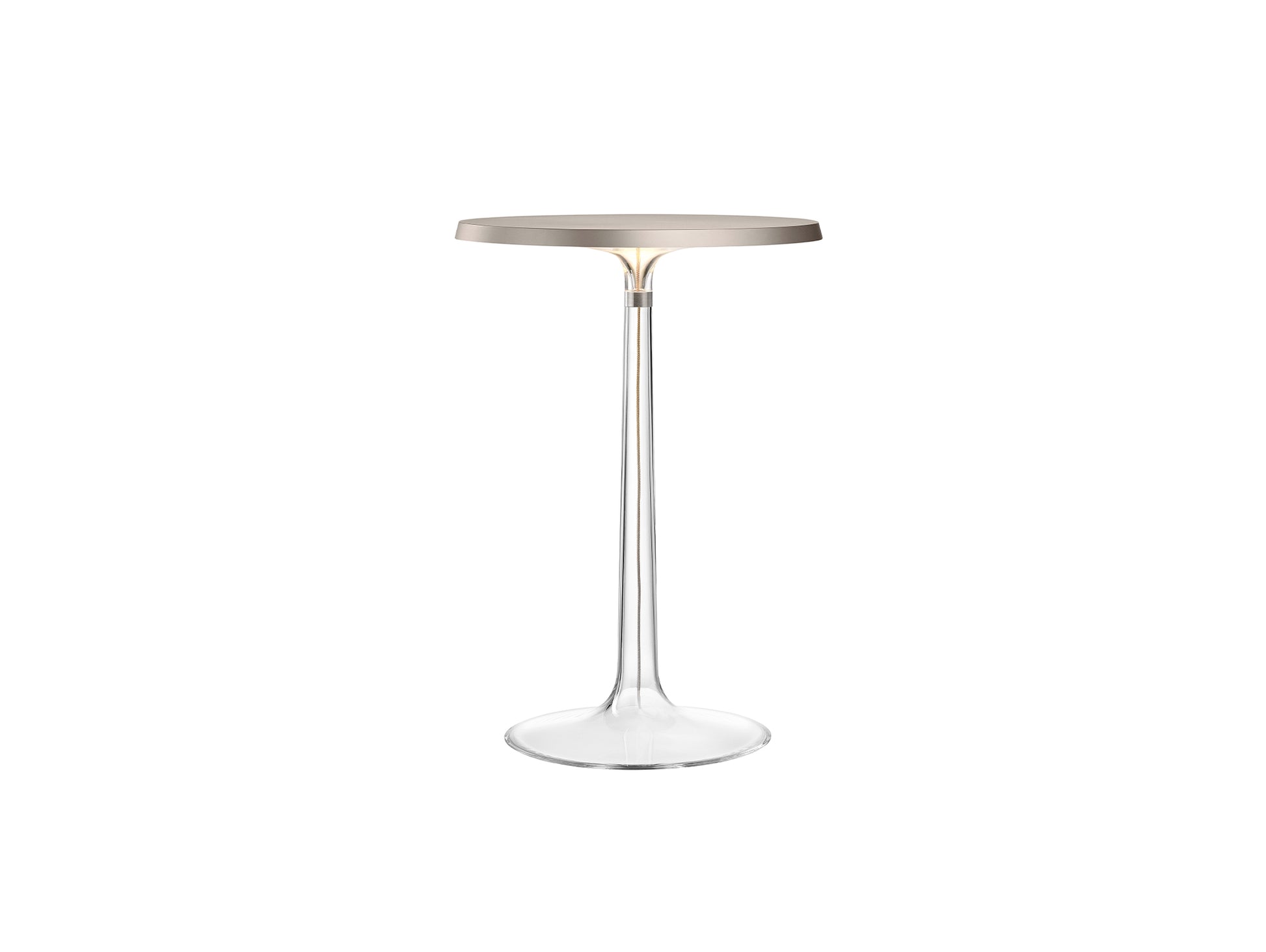 Bon Jour Table Lamp by Flos - No Crown / Matte Chrome