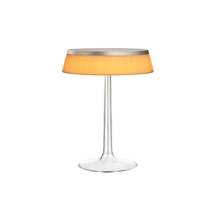 Bon Jour Table Lamp by Flos - Fabric / Matte Chrome