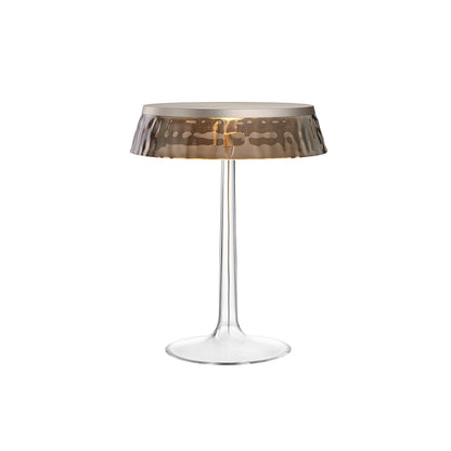 Bon Jour Table Lamp by Flos - Fumée / Matte Chrome