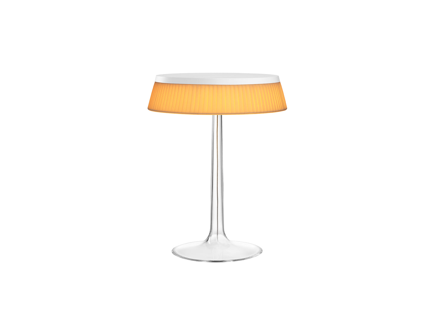 Bon Jour Table Lamp by Flos - Fabric / White