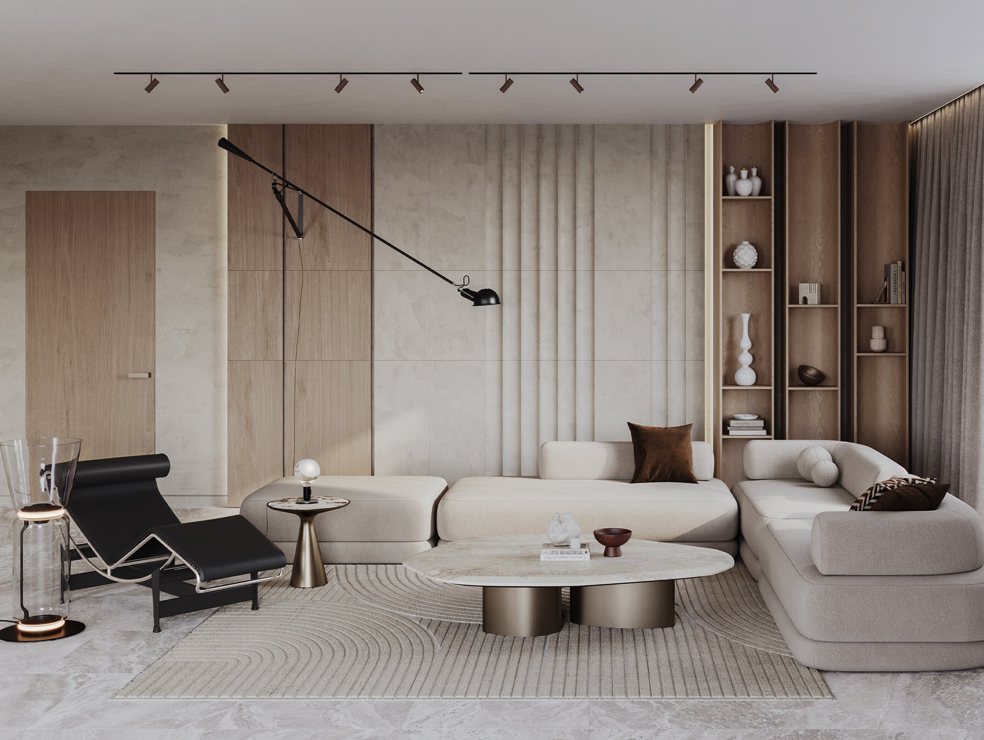 265 Wall Lamp by Flos - Black