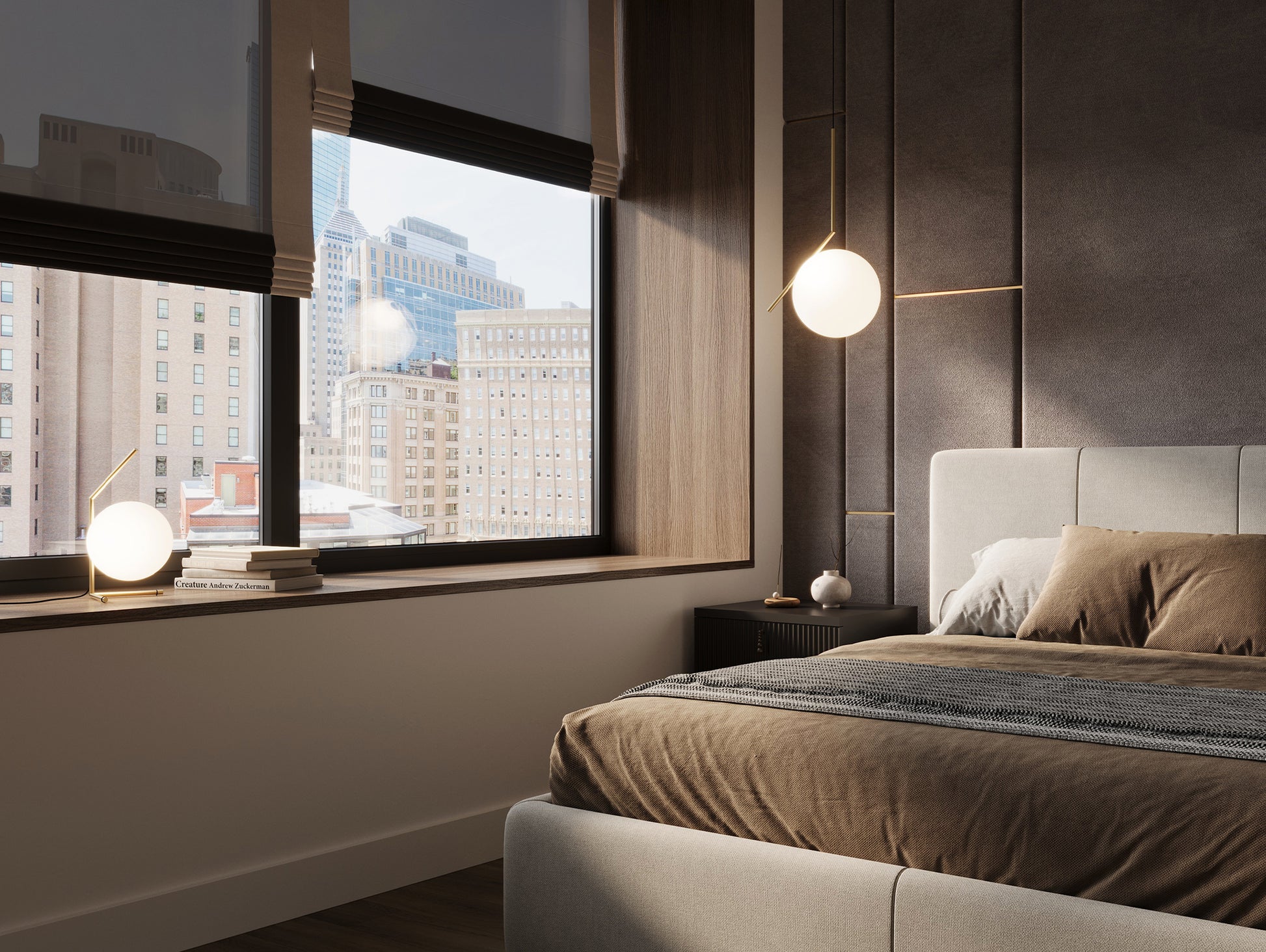 IC S1 Pendant by Flos - Brass