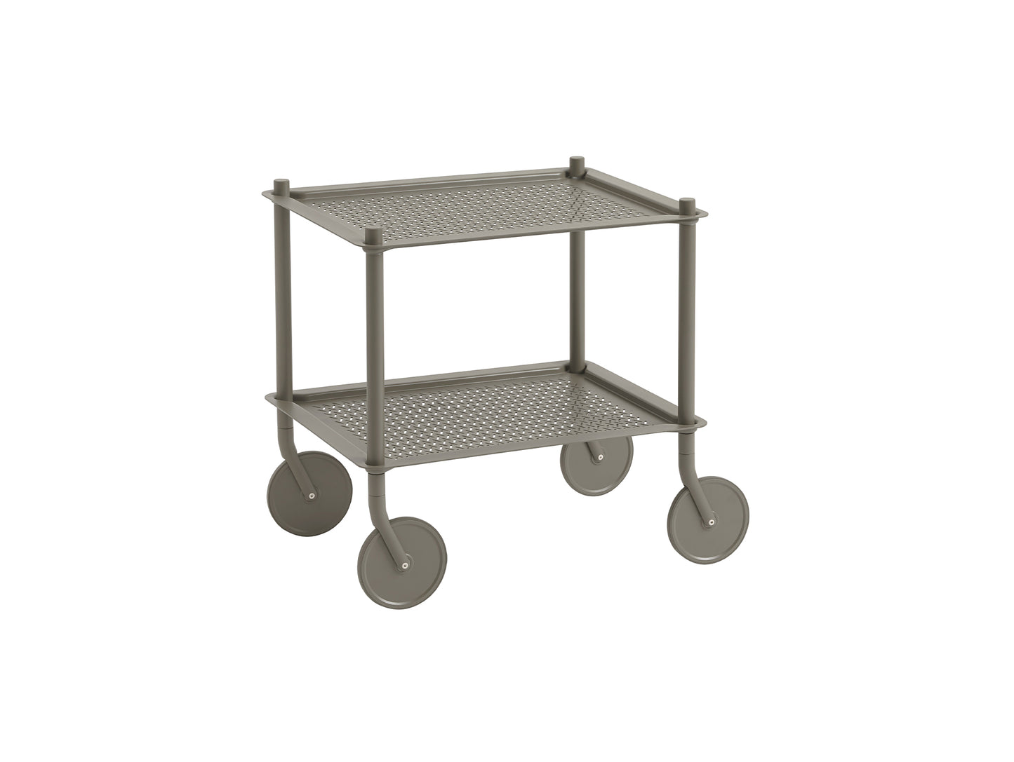 Taupe 2-Layer Flow Trolley by Muuto