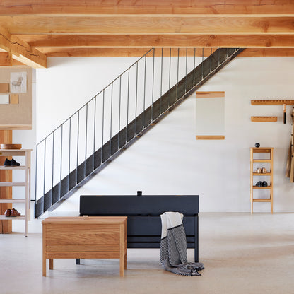 A Line Shoe Rack by Form and Refine 