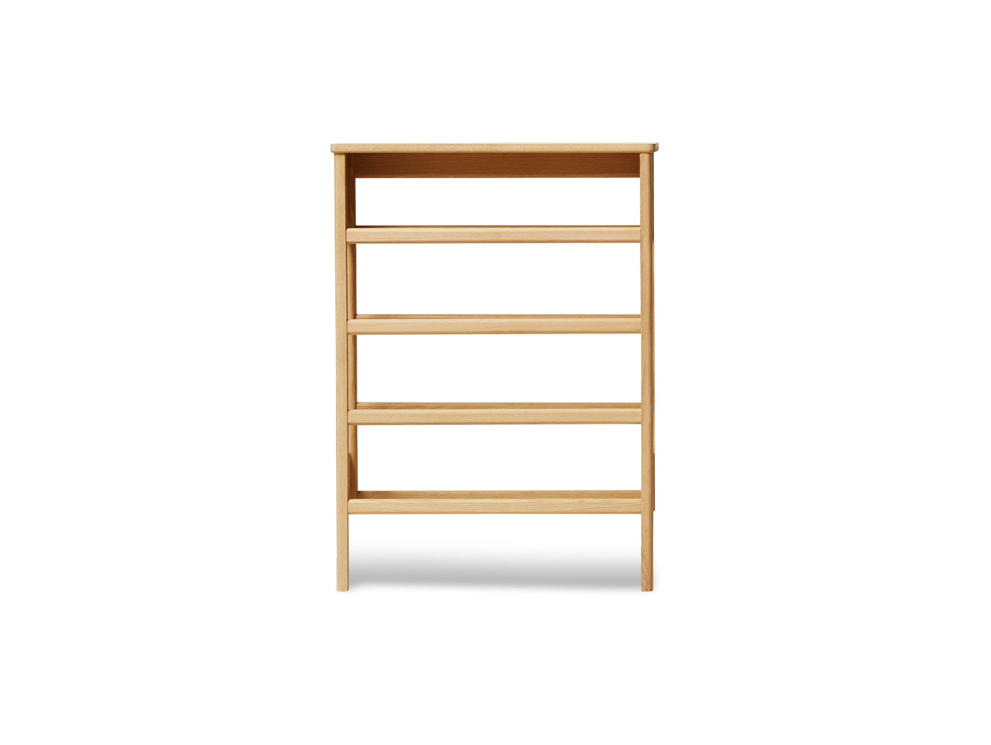 A Line Shoe Rack by Form and Refine - Oiled Oak