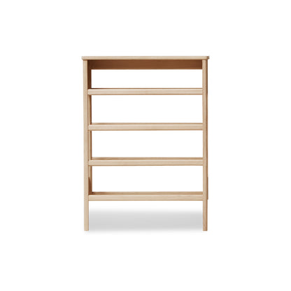A Line Shoe Rack by Form and Refine - White Oiled Oak