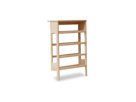 A Line Shoe Rack by Form and Refine - White Oiled Oak