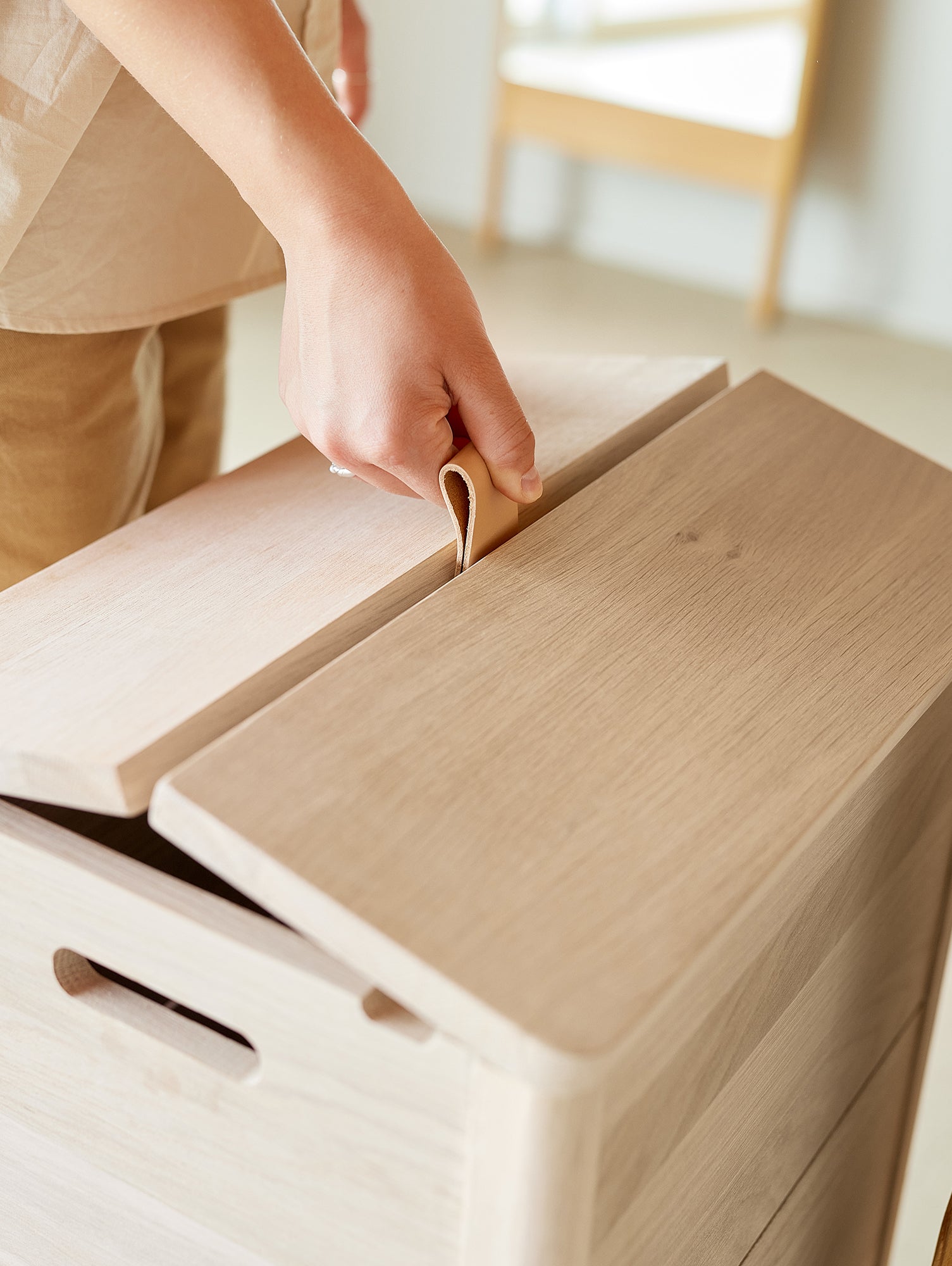 A Line Laundry Box by Form & Refine

