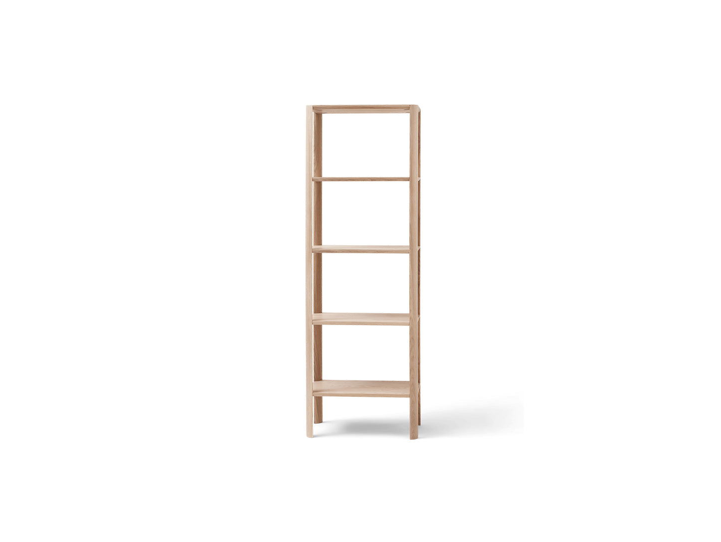 Leaf Shelf by Form and Refine - 0.5x5  / White Oiled Oak