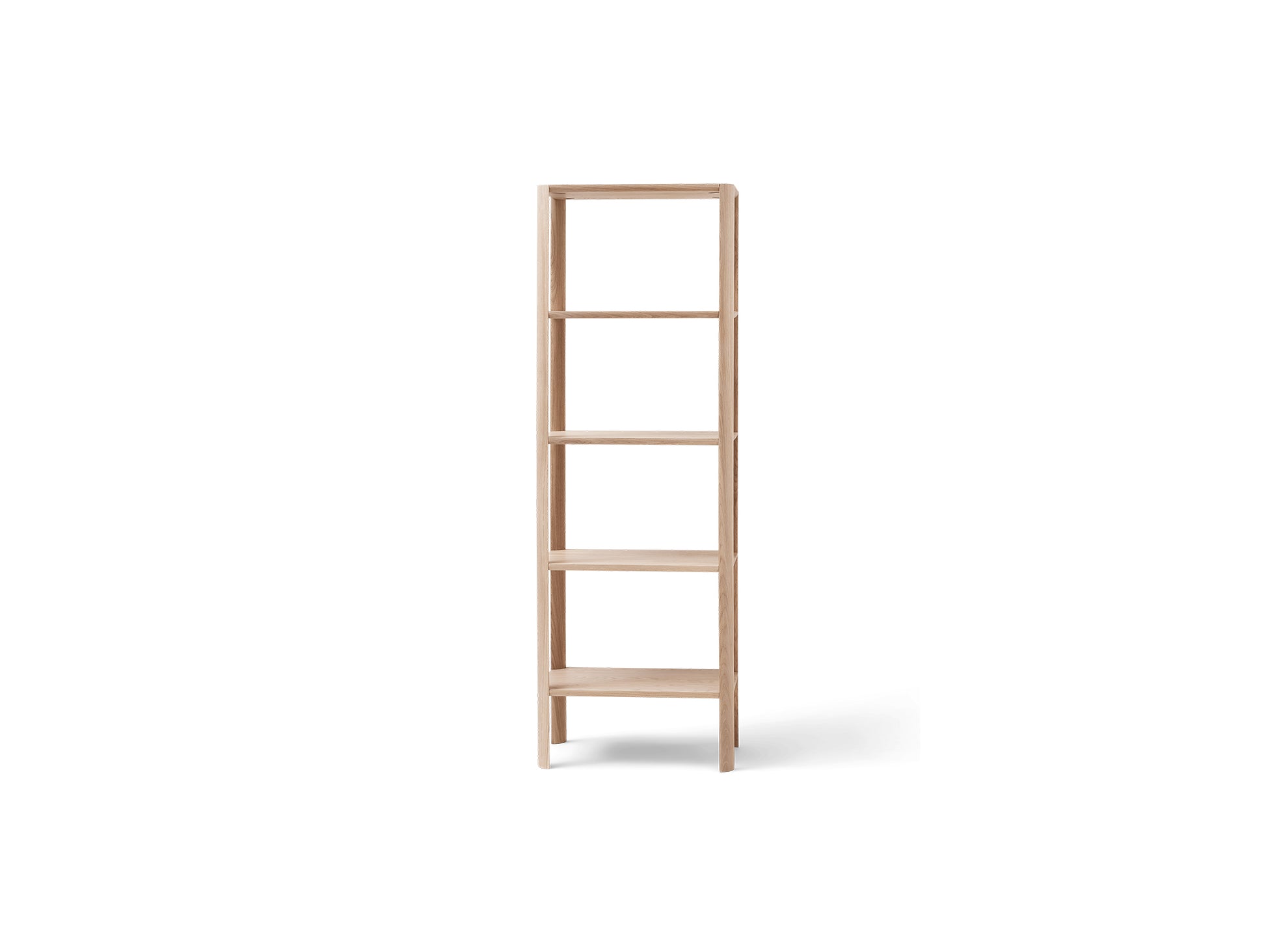 Leaf Shelf by Form and Refine - 0.5x5  / White Oiled Oak