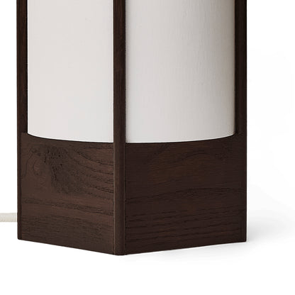 Andon Table Lamp by Form & Refine - Dark Brown Lacquered Ash