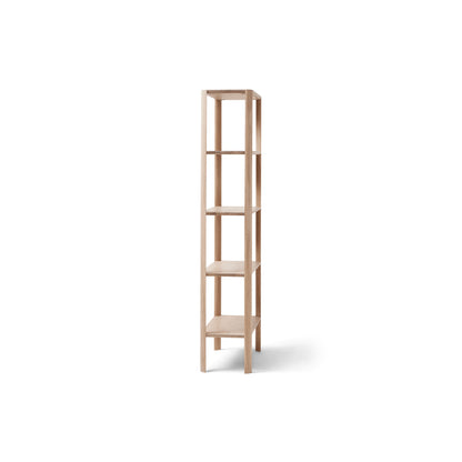 Leaf Shelf by Form and Refine - 0.5x5  / White Oiled Oak