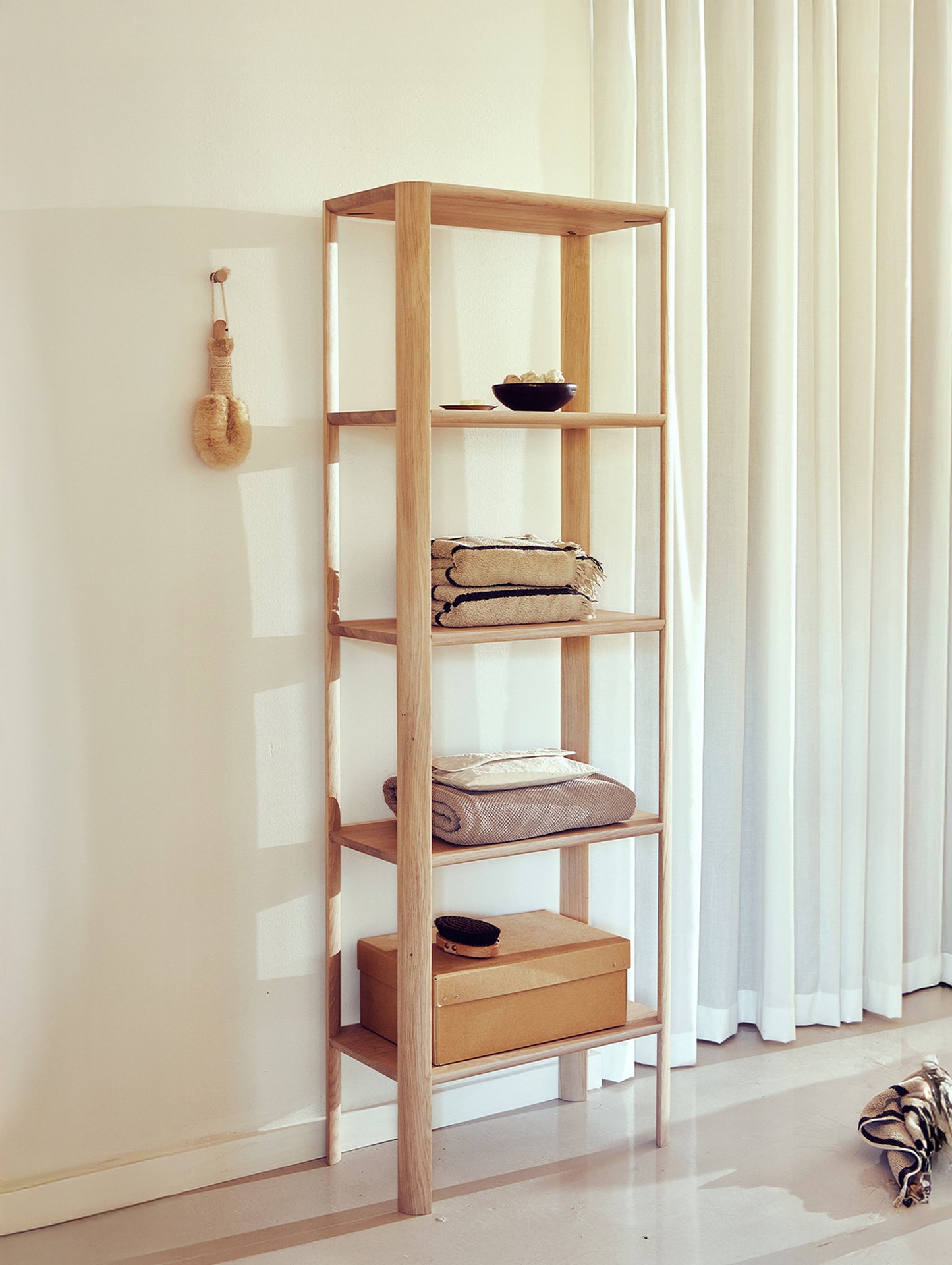 Leaf Shelf by Form and Refine - 0.5x5  / Oiled Oak