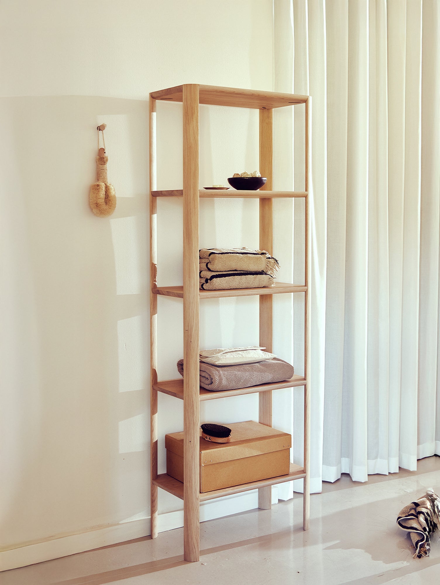 Leaf Shelf by Form and Refine - 0.5x5  / Oiled Oak