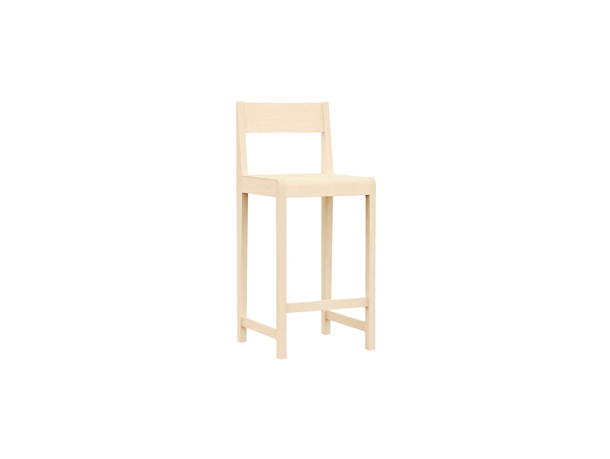 Bar Chair 01 by Frama - 65 cm Height - Oiled Birch