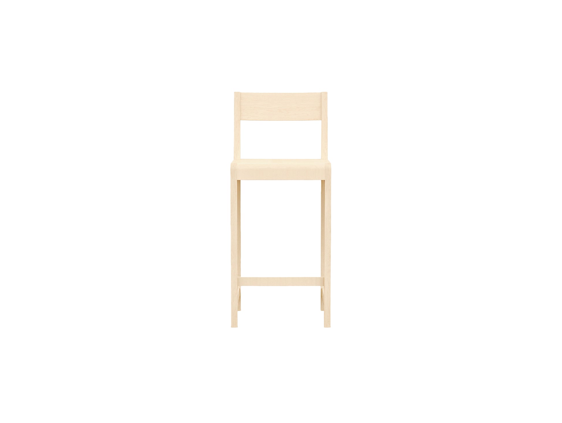 Bar Chair 01 by Frama - 65 cm Height - Oiled Birch