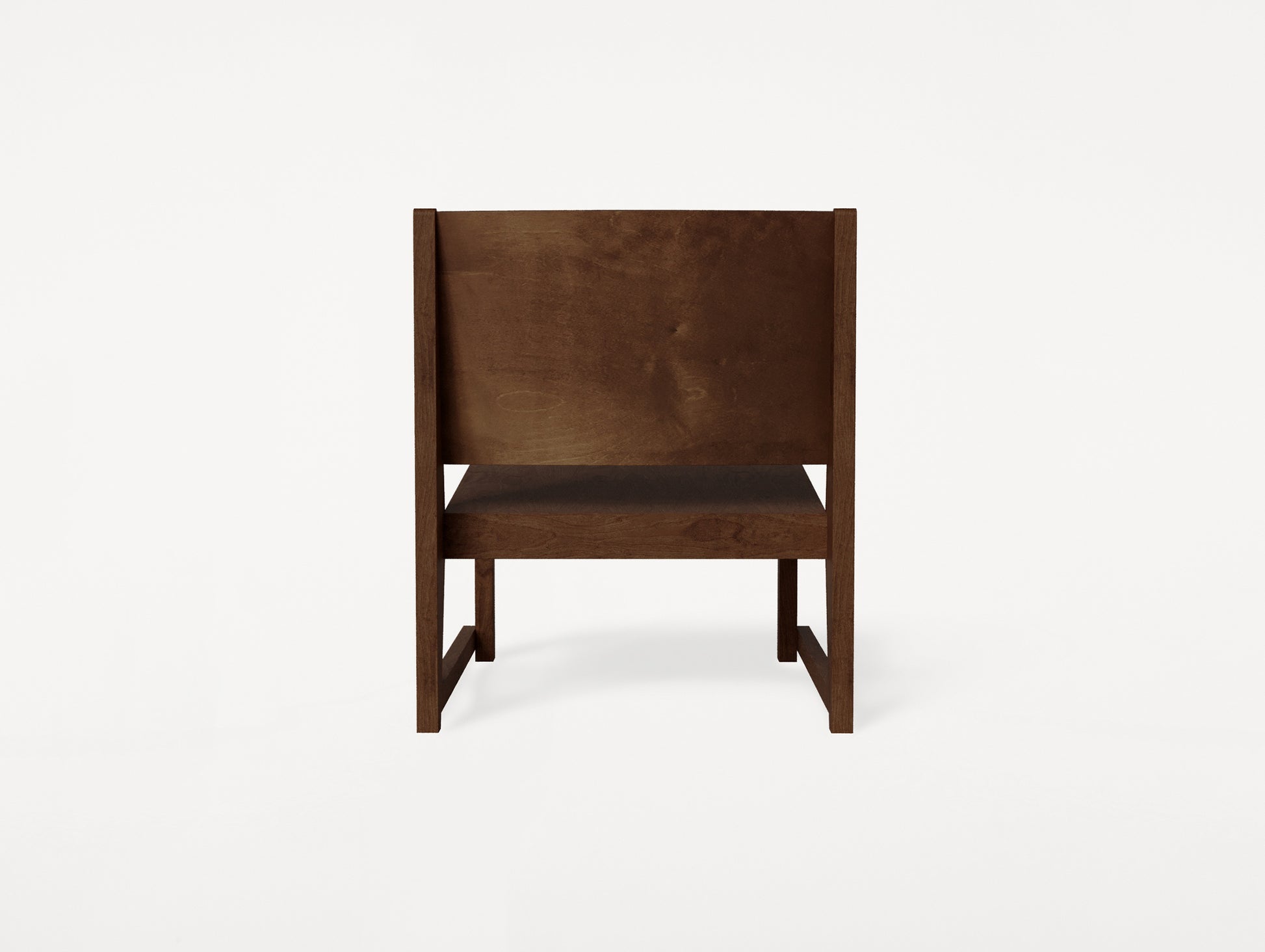 Easy Chair 01 by Frama - Dark Brown Oiled Birch
