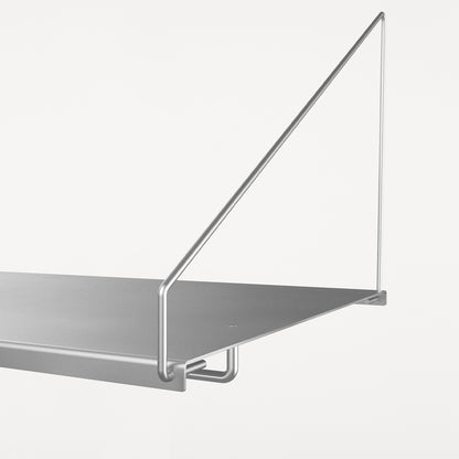 Shelf Library Stainless Steel Individual Components by Frama - D40 W80 Hanger