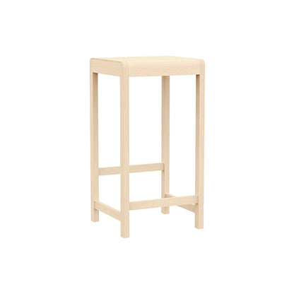 Bar Stool 01 - 76 cm Height - Oiled Birch
