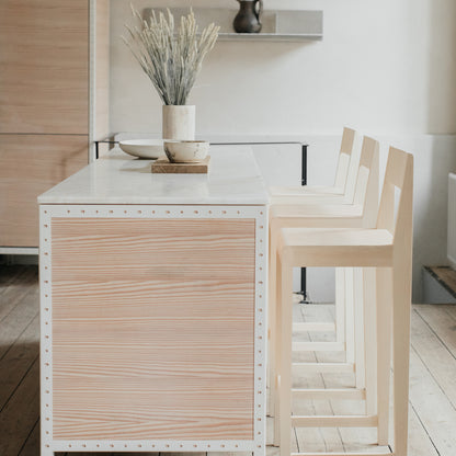 Bar Chair 01 by Frama - 76 cm Height - Oiled Birch