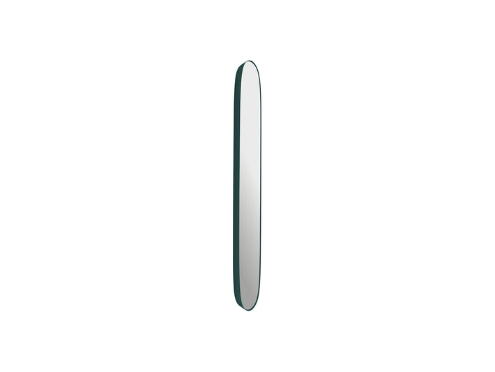 Framed Mirror by Muuto - 118x44 / Dark Green with Clear Glass