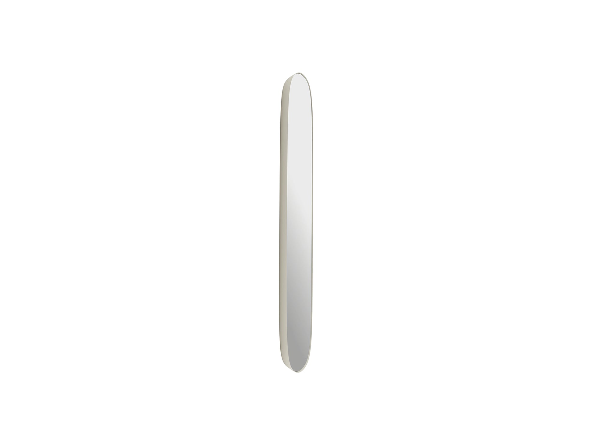 Framed Mirror by Muuto - 118x44 / Grey with Clear Glass