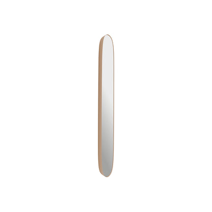 Framed Mirror by Muuto - 118x44 / Rose with Clear Glass