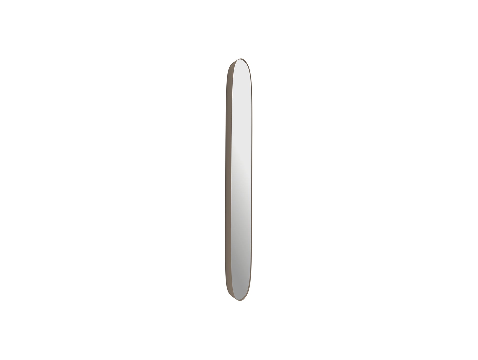 Framed Mirror by Muuto - 118x44 / Taupe with Clear Glass