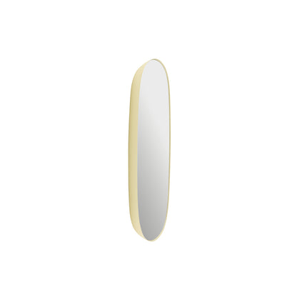 Framed Mirror by Muuto - 59x44 / Light Yellow with Clear Glass