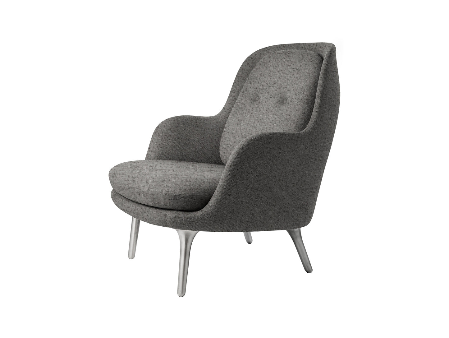 Fri Lounge Chair JH4 - Single Upholstery by Fritz Hansen / Christianshavn 1121