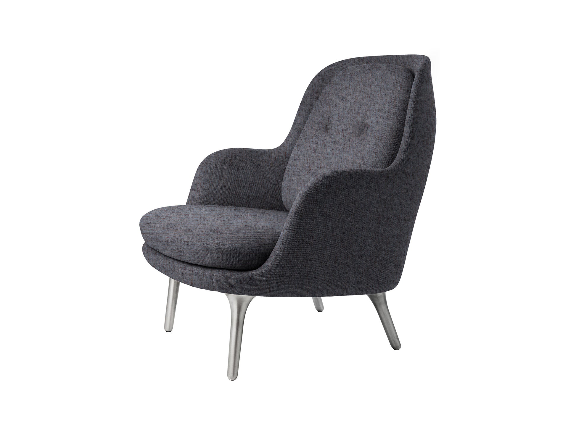 Fri Lounge Chair JH4 - Single Upholstery by Fritz Hansen / Christianshavn 1150