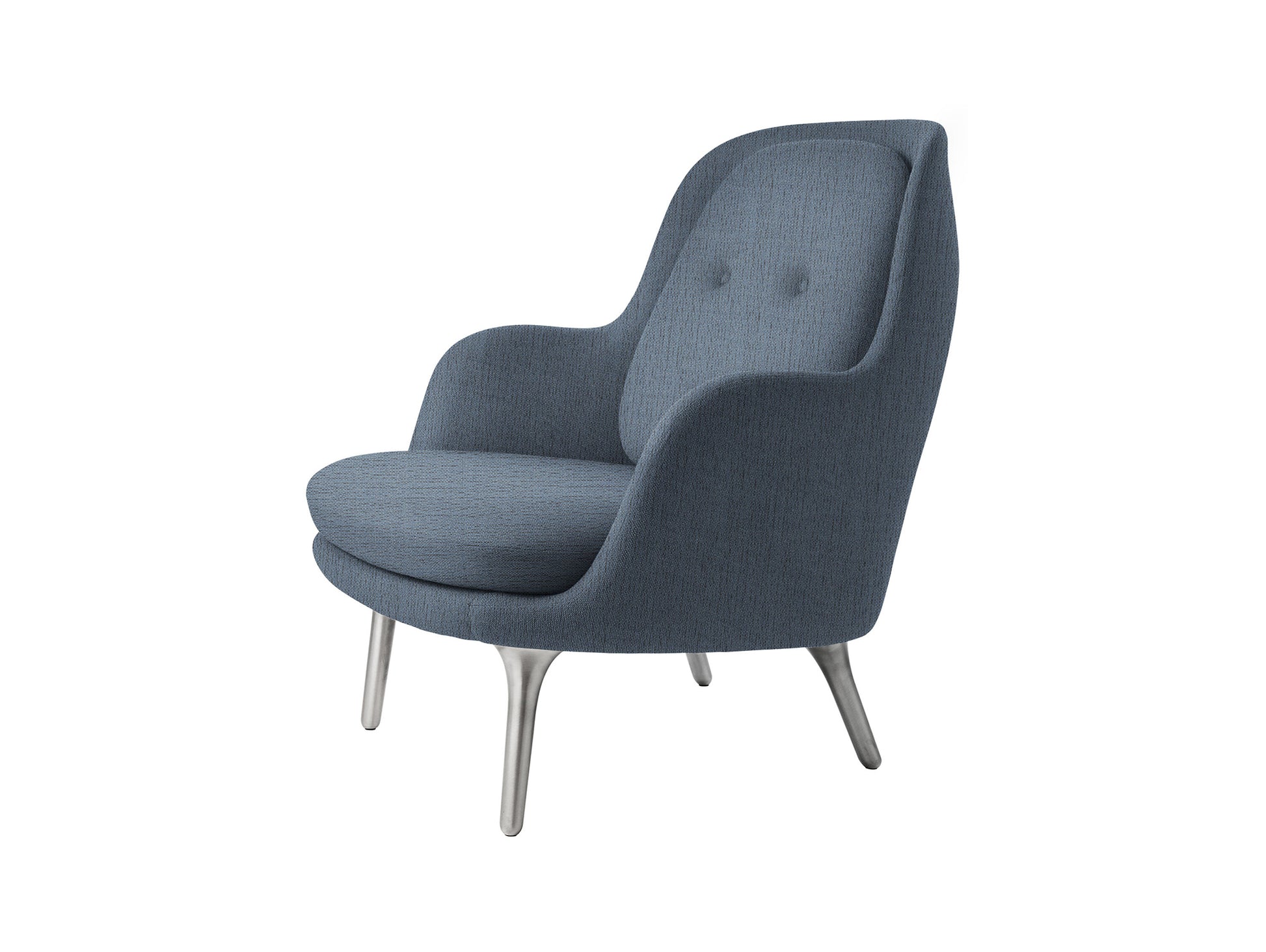 Fri Lounge Chair JH4 - Single Upholstery by Fritz Hansen / Christianshavn 1152