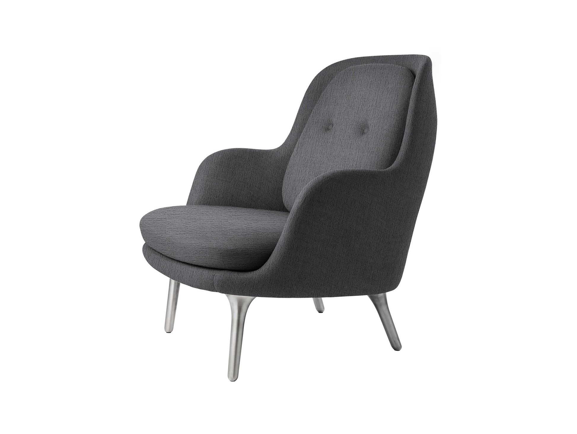 Fri Lounge Chair JH4 - Single Upholstery by Fritz Hansen / Christianshavn 1173