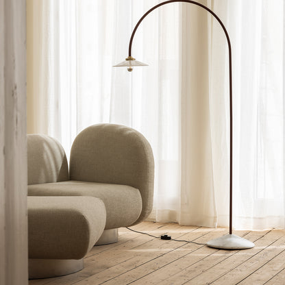 Standing Lamp Marble No.2 by Valerie Objects - Black