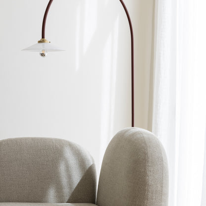 Standing Lamp Marble No.2 by Valerie Objects - Menie Red