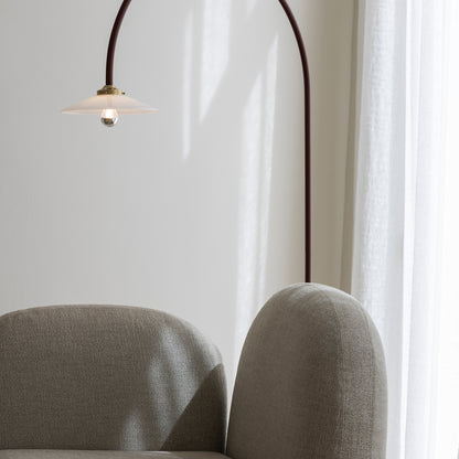 Standing Lamp Marble No.2 by Valerie Objects - Black